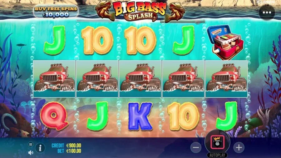 Big Bass Splash Inlogafbeelding