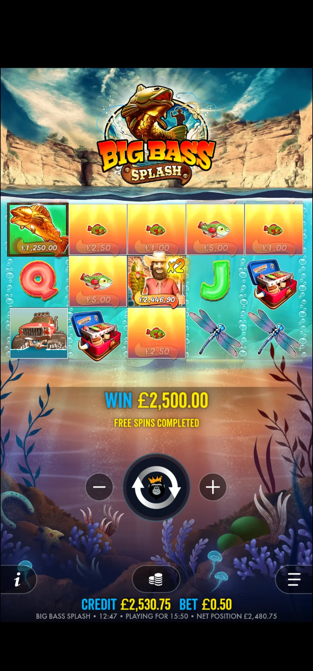 afbeelding Big Bass Splash Inloggen